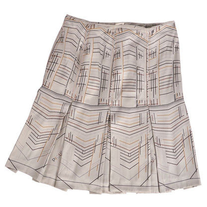 Hermes Skirt All Over Pattern Puri Silk di