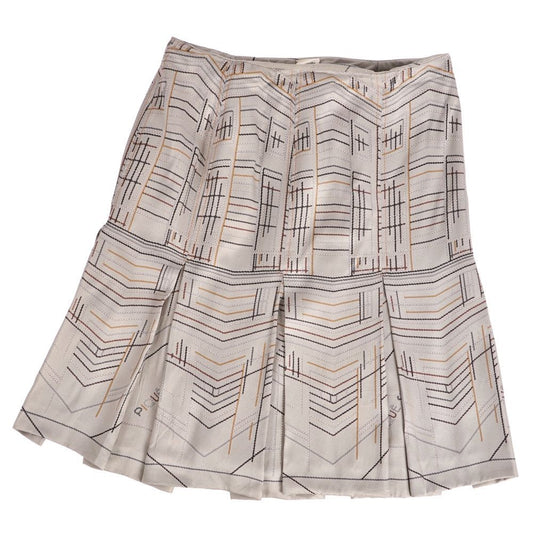 Hermes Skirt All Over Pattern Puri Silk di