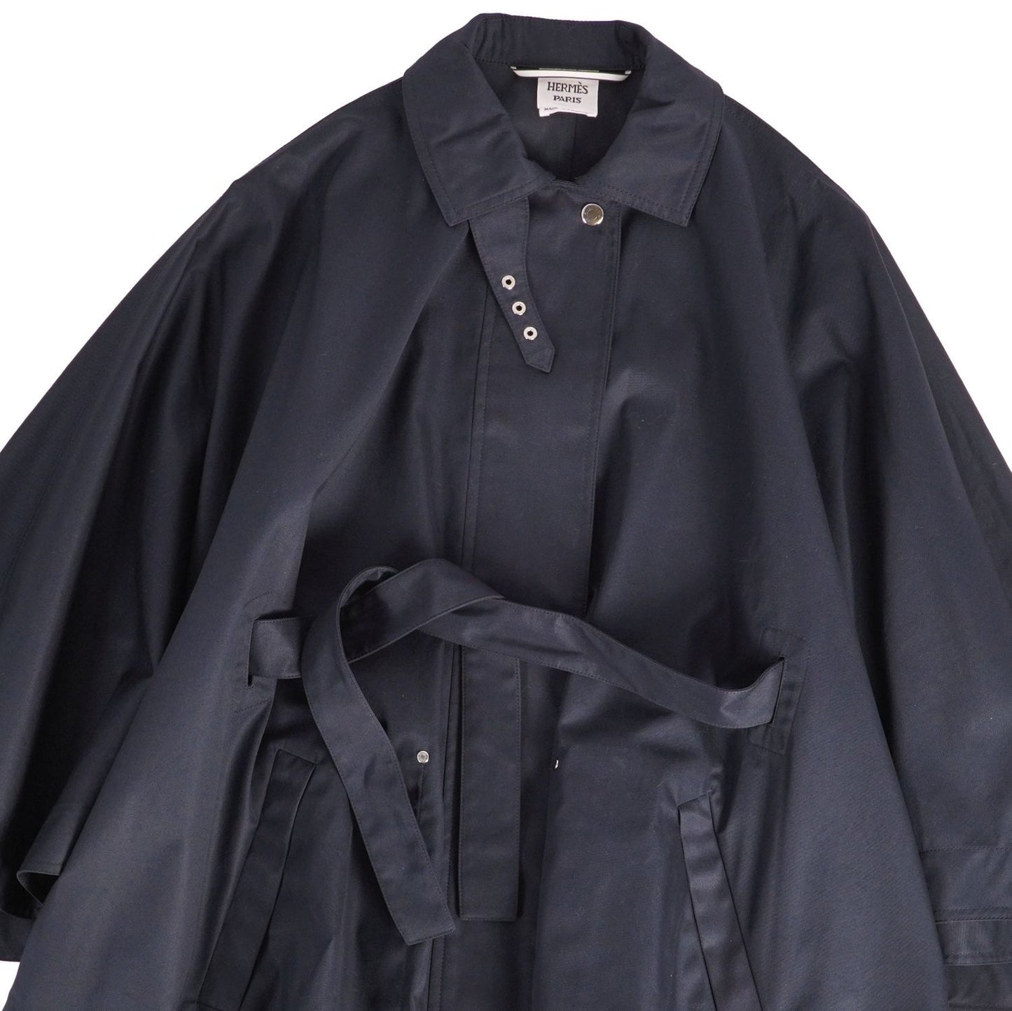 Hermes Coat Blue — view 3