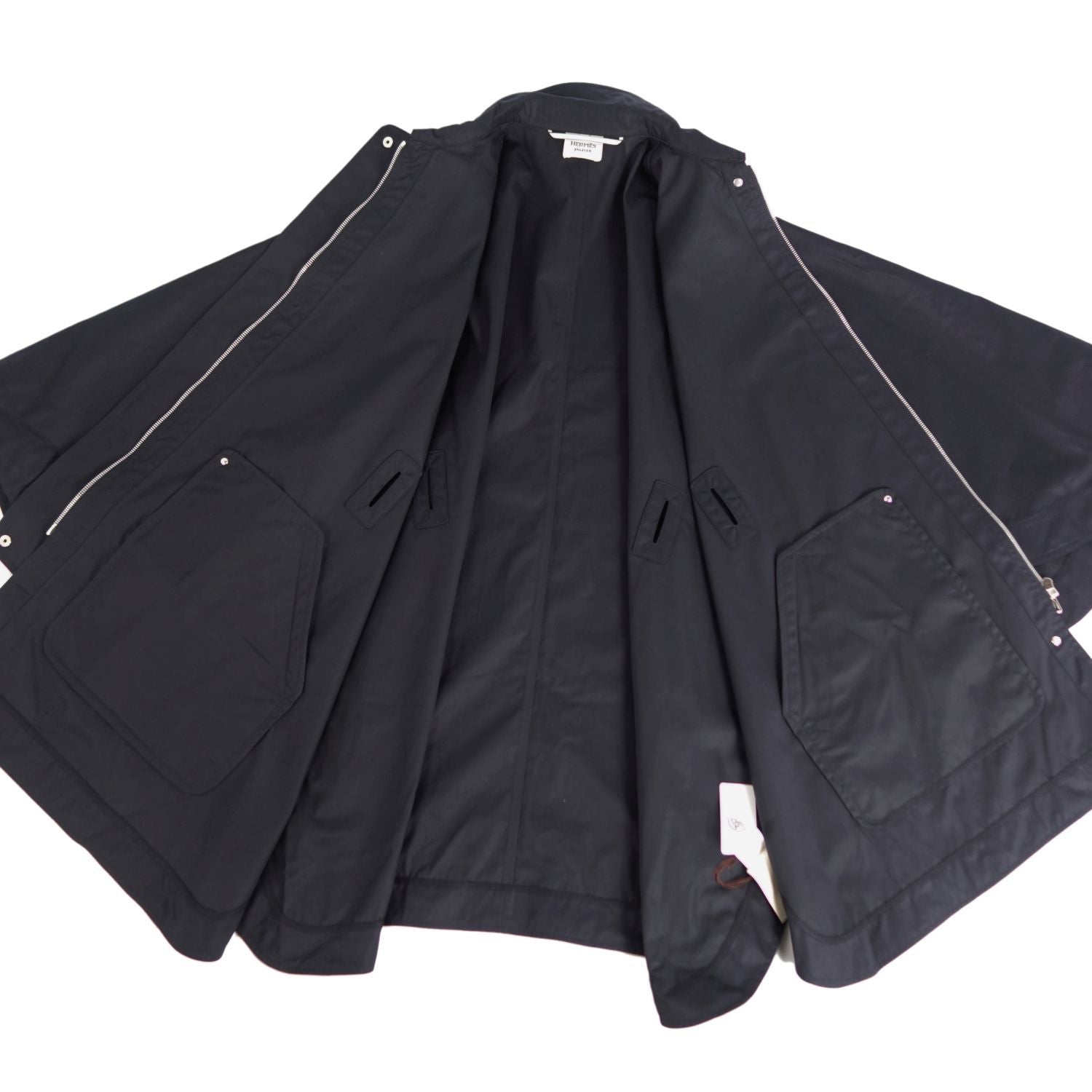 Hermes Coat Blue — view 7
