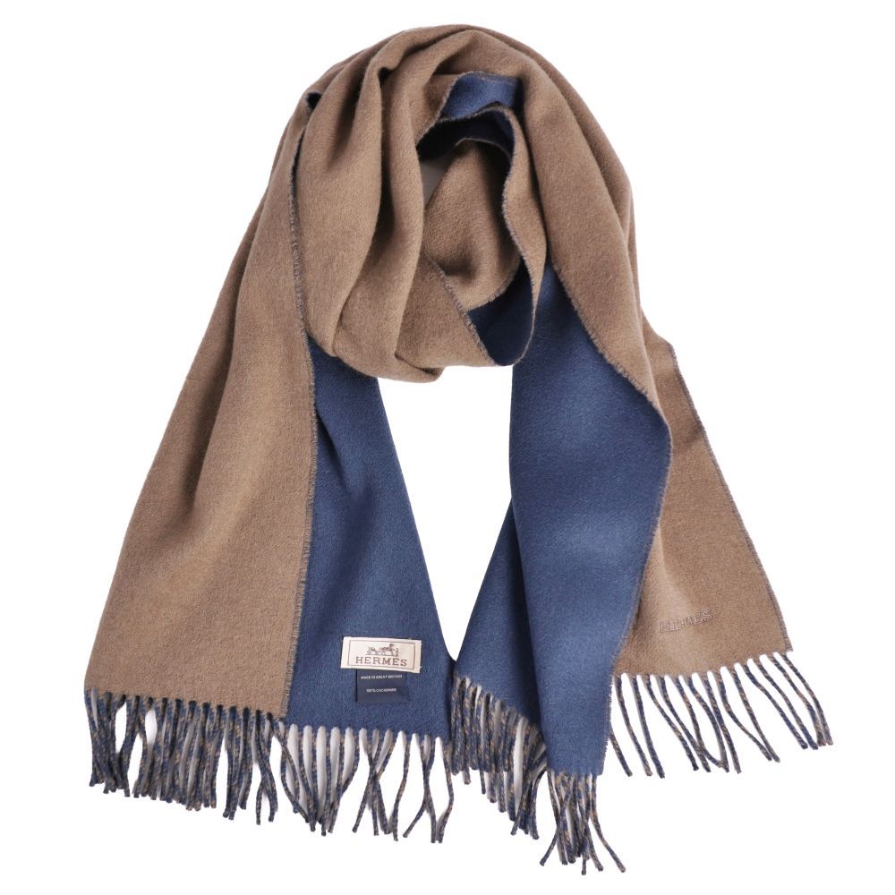 Hermes Scarf Shawl Fringe — view 3