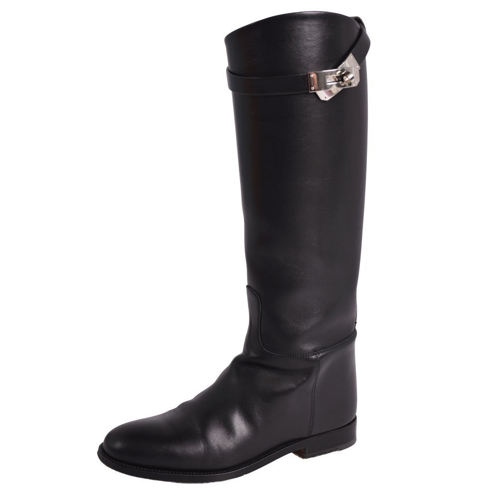 Hermes Boots Long Black — view 2