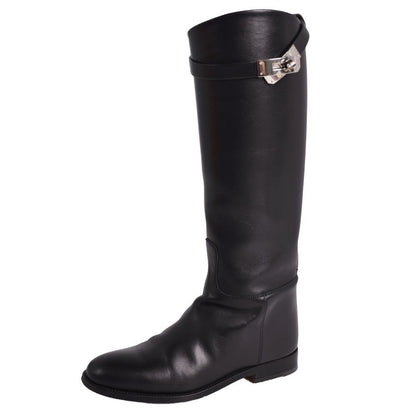 Hermes Boots Long Black — view 2