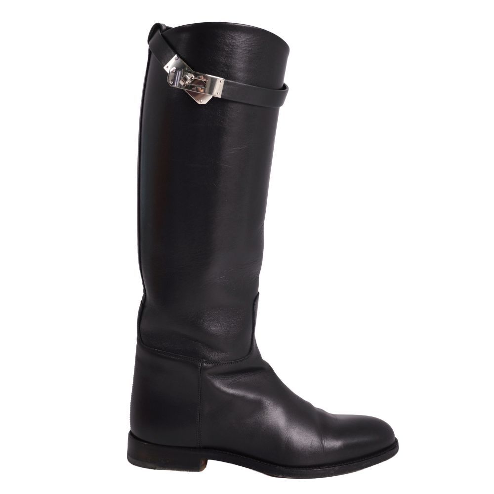 Hermes Boots Long Black — view 6