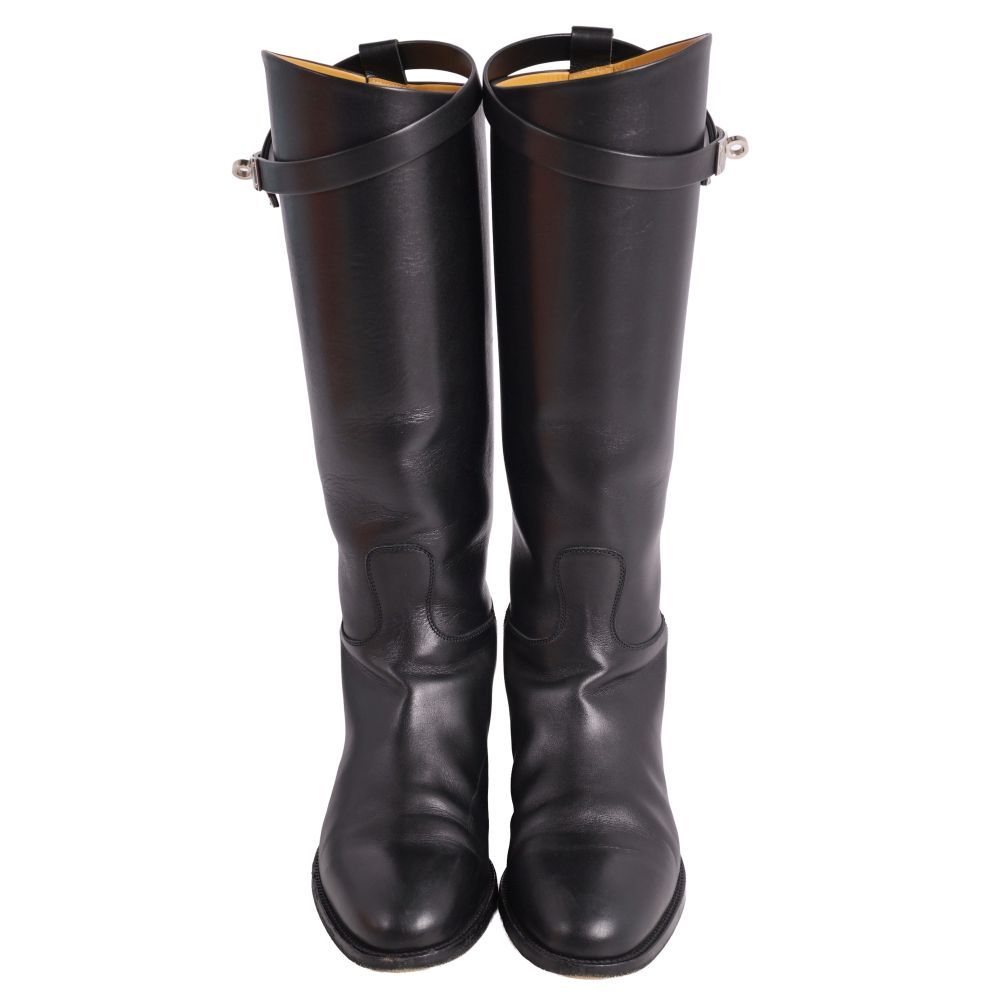 Hermes Boots Long Black — view 4