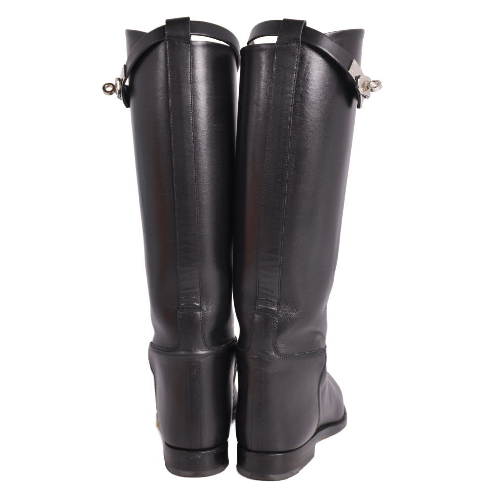 Hermes Boots Long Black — view 5