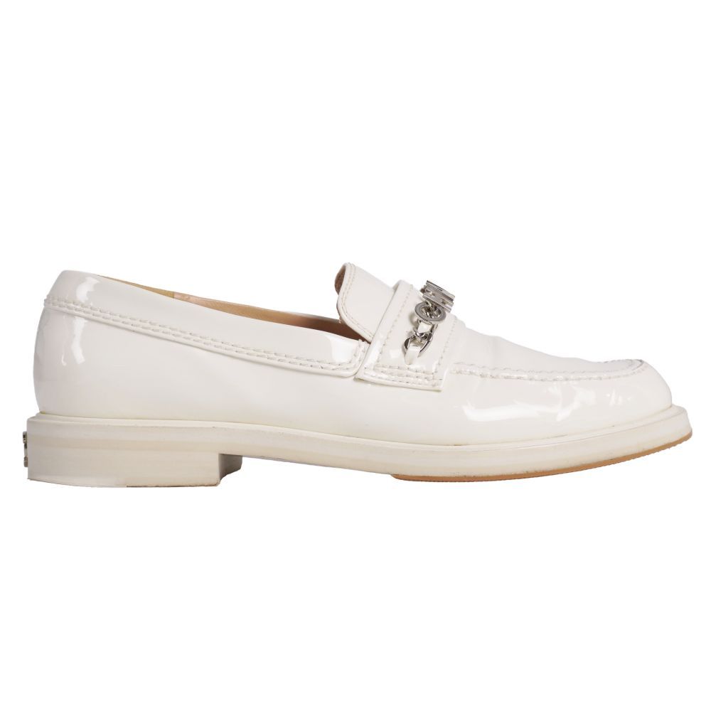 Chanel Loafers 22c Moccasins Logo — view 6