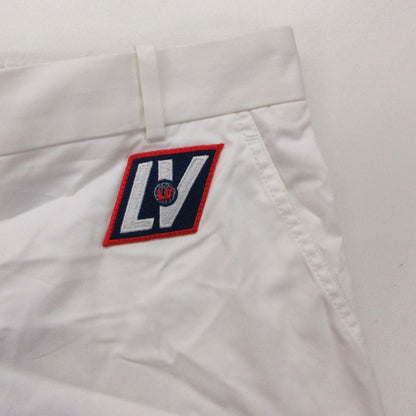 Louis Vuitton Shorts LV Logo Patch White — view 5