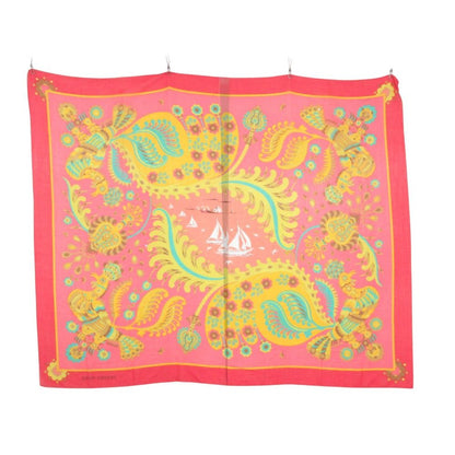 Hermes Scarf Pareo Large Shawl Interior Multicolor Skirt — view 2