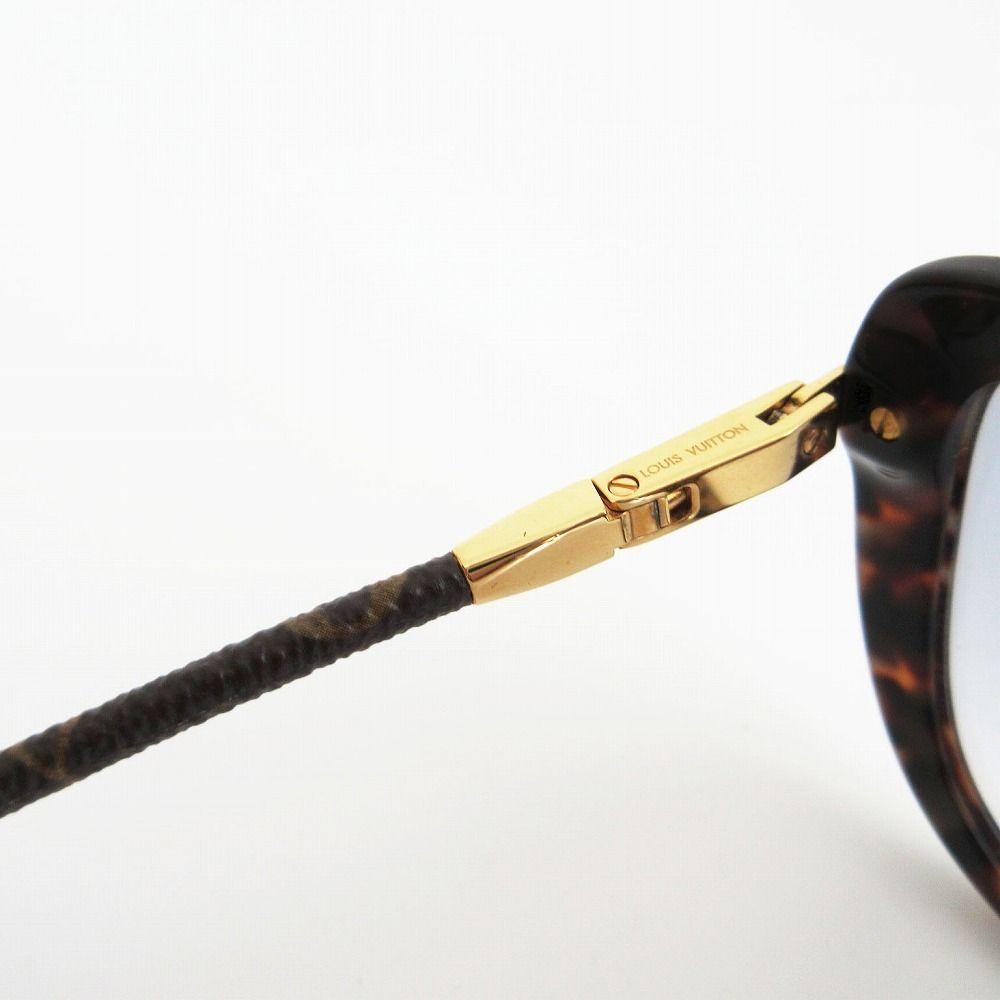 Louis Vuitton Sunglasses Charlotte Acetate Monogram Havana 55 Brown Eyewear — view 4