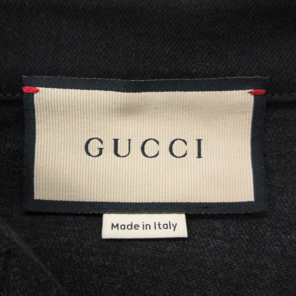 Gucci Denim Pants Center Zip Jeans Era Archive — view 3