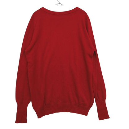 Chanel Knit Vintage Sweater Long Sleeve Long Length Tunic with Pocket Clover — view 2
