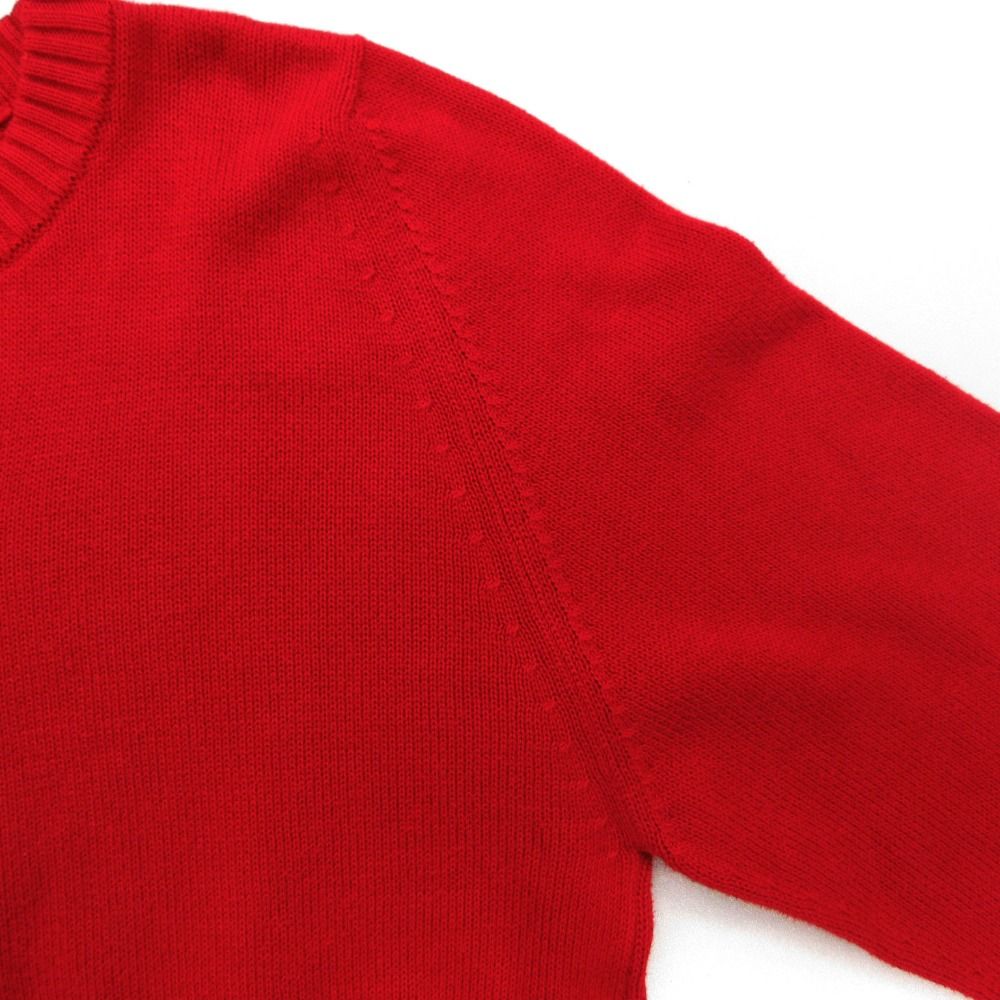 Chanel Knit Vintage Sweater Long Sleeve Long Length Tunic with Pocket Clover — view 6