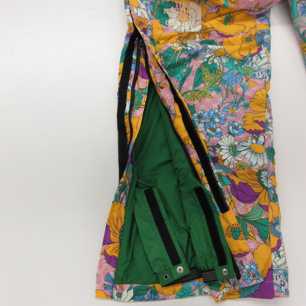 Gucci the North Face Overall Jumps Overalls Logo Embroidery Floral Multicolor MM — view 8