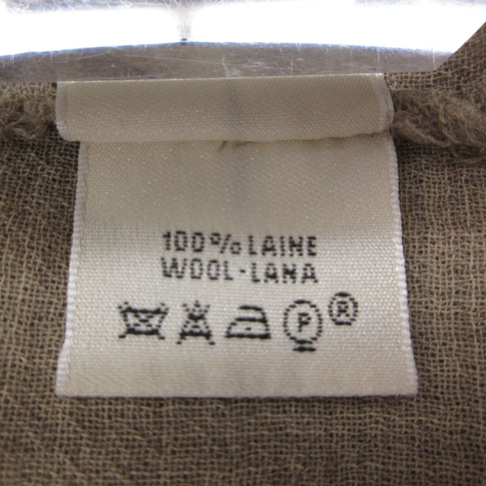Hermes by Martin Margiela Era Long Sleeveshirt Jacket Linen Beige — view 5