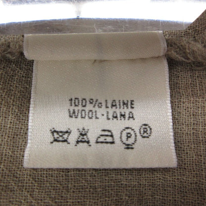 Hermes by Martin Margiela Era Long Sleeveshirt Jacket Linen Beige — view 5