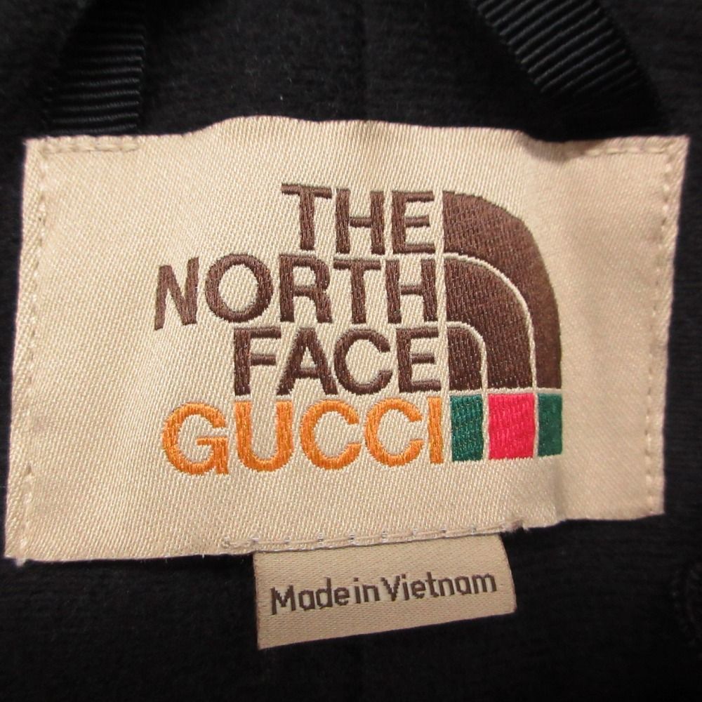Gucci the North Face Overall Jumps Overalls Logo Embroidery Orange LL — view 3