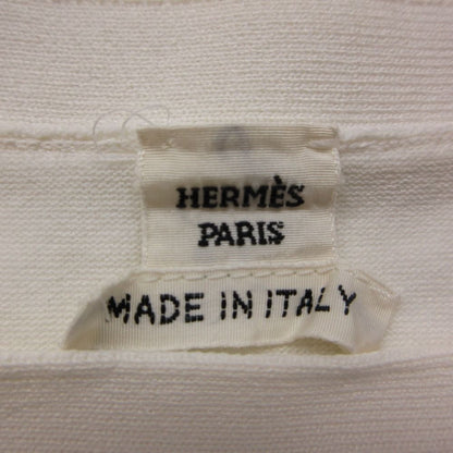 Hermes Knit Top Short Sleeve Silk Cotton Boat Neck L'instrvction du Roy — view 3
