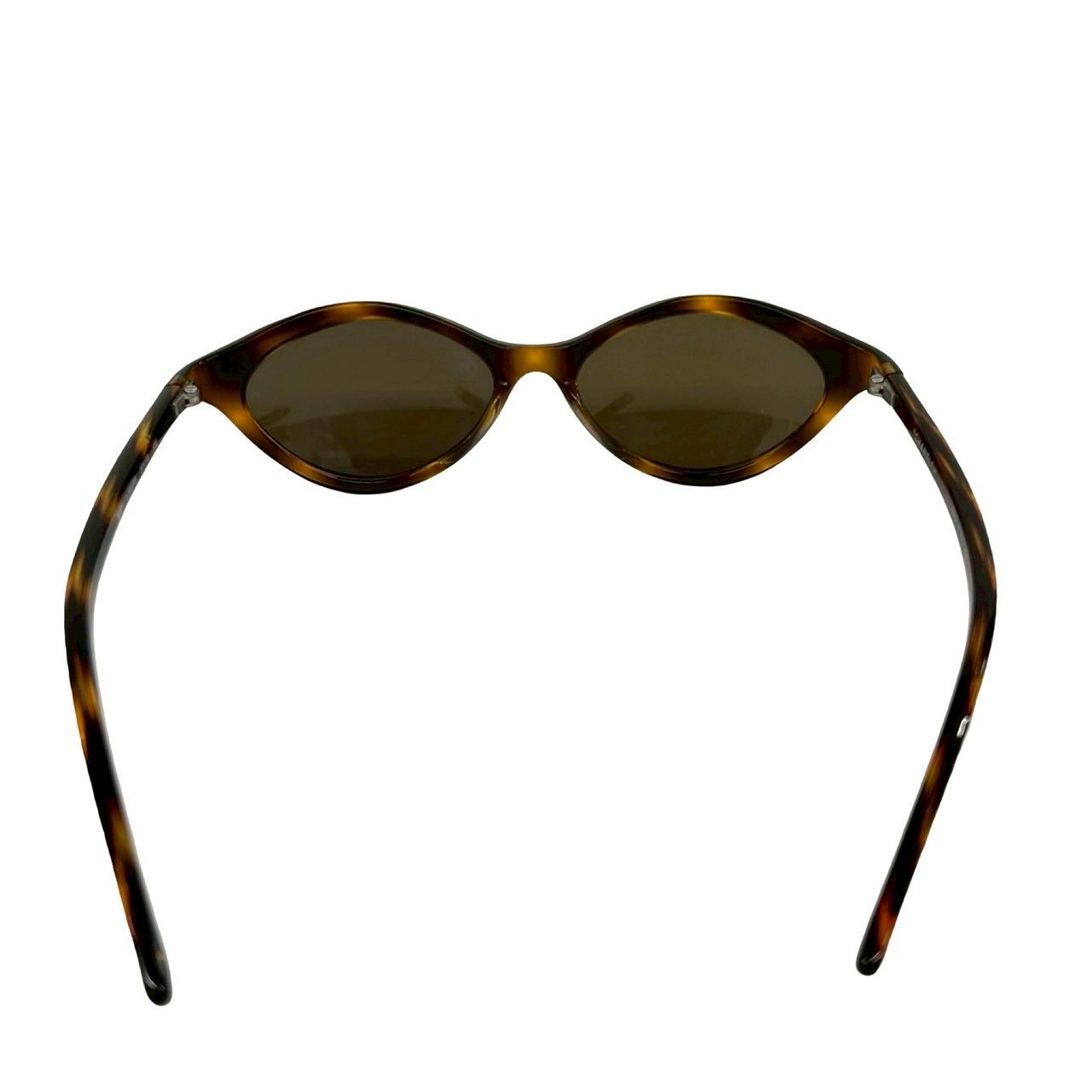 Chanel CC Logo Marble Pattern Acetate Sunglasses Eyewear Brown — view 6