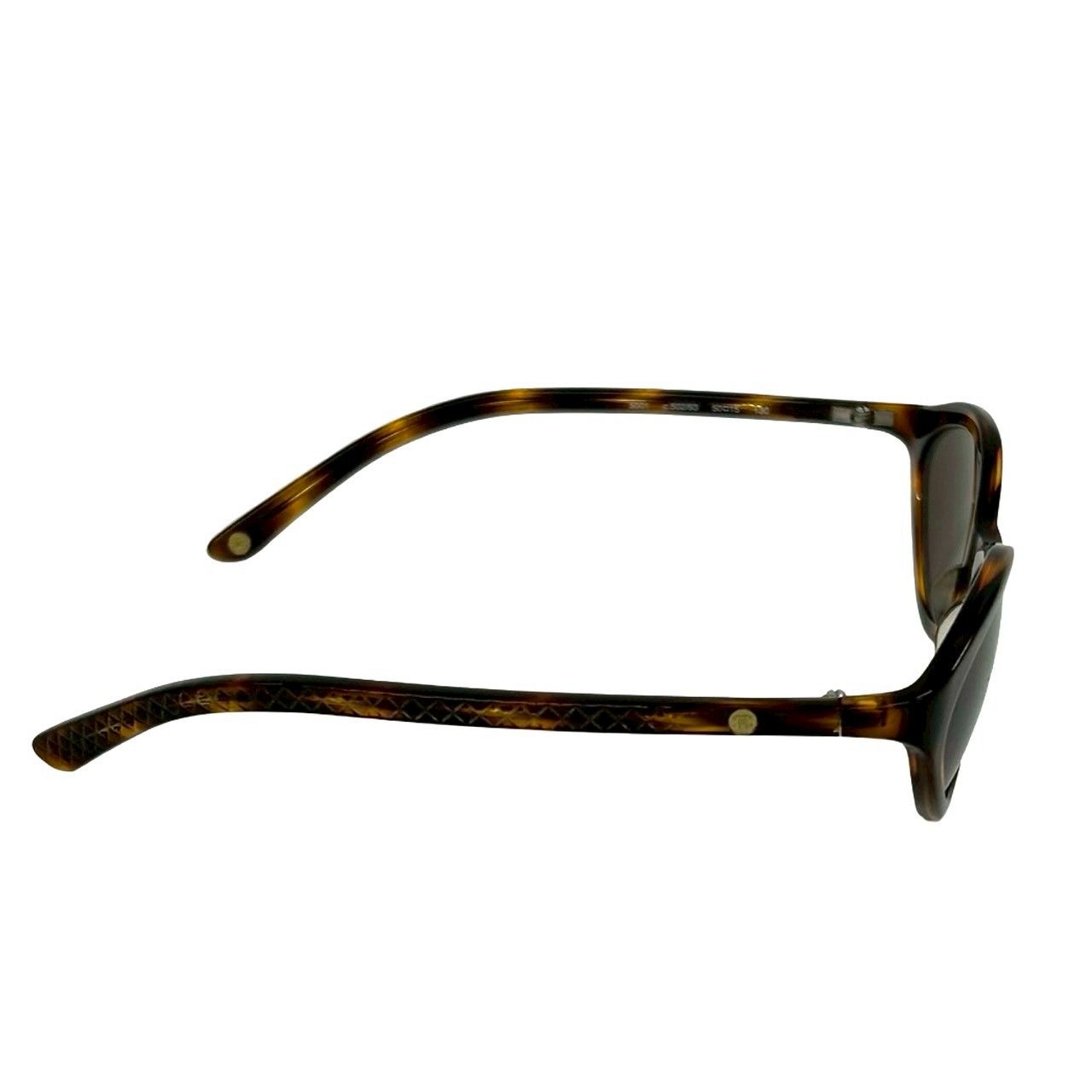 Chanel CC Logo Marble Pattern Acetate Sunglasses Eyewear Brown — view 5
