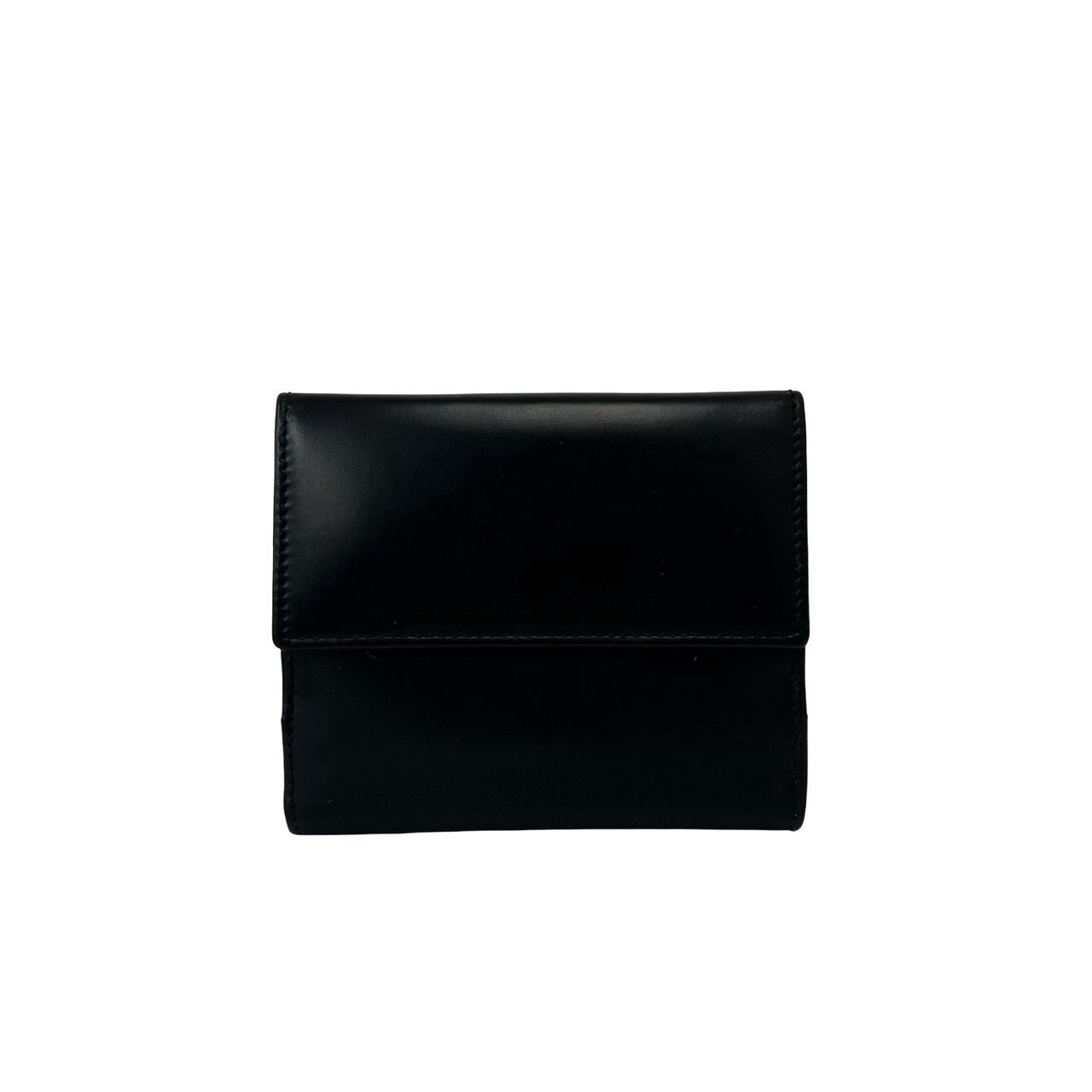 Gucci Jackie Leather Bifold Wallet Mini Billfold Coin Purse Card Case Black — view 2