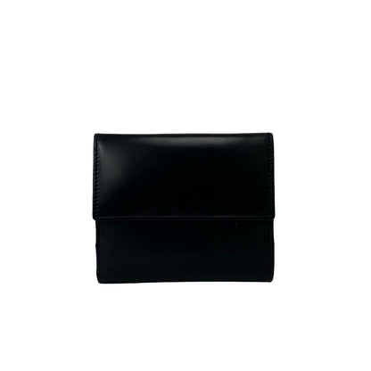 Gucci Jackie Leather Bifold Wallet Mini Billfold Coin Purse Card Case Black — view 2