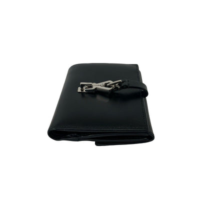 Gucci Jackie Leather Bifold Wallet Mini Billfold Coin Purse Card Case Black — view 5