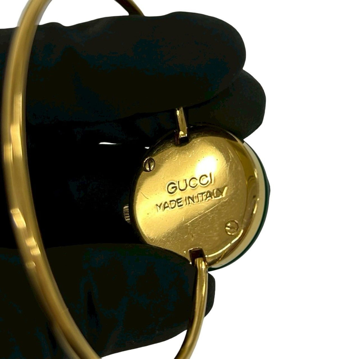 Gucci Vintage Change Bezel Sherry Line Quartz Wristwatch Gold Watch — view 4