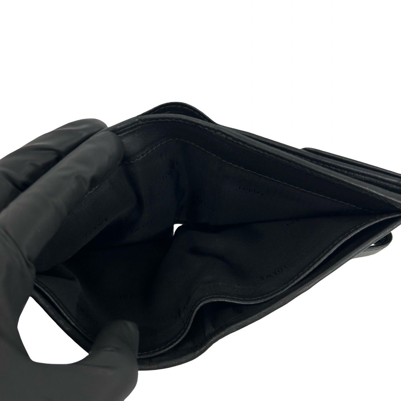 Loewe Anagram Wallet Black — view 8
