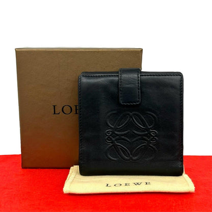 Loewe Anagram Wallet Black
