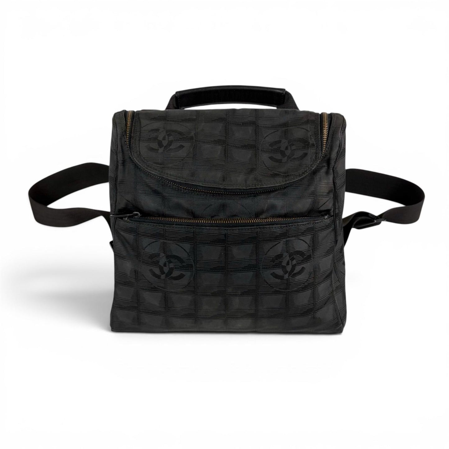 Chanel New Travel Line 2-Way Backpack Black — view 2