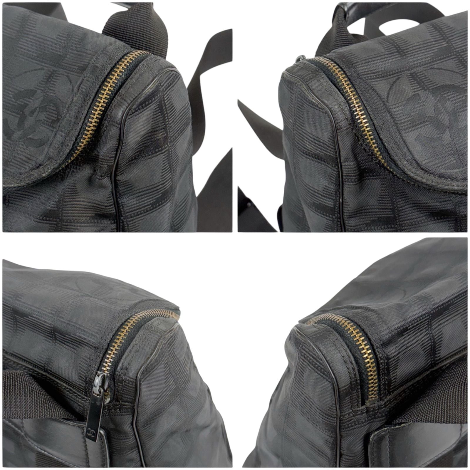 Chanel New Travel Line 2-Way Backpack Black — view 6