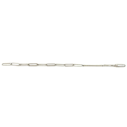 Gucci Logo Plate Bracelet 925 Sterling Silver Chain — view 6