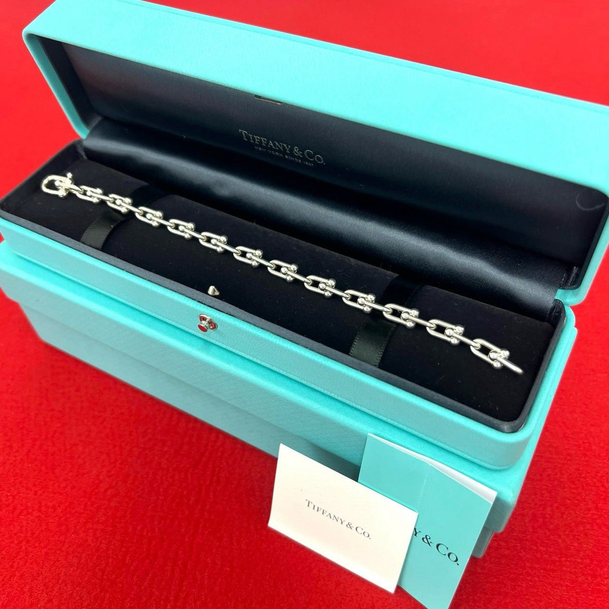 Tiffany & Co HardWear Small Link Bracelet 925 Sterling Silver