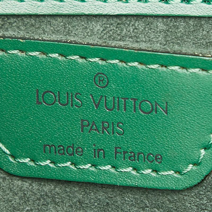 Louis Vuitton Epi Soufflot Handbag Borneo Green Leather — view 8