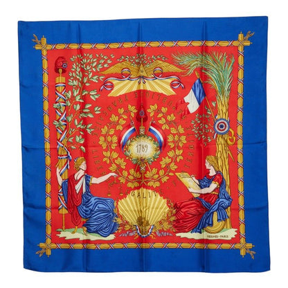 Hermes Carre 90 Liberte Egalite Fraternite Republique Francaise to Commemorate
