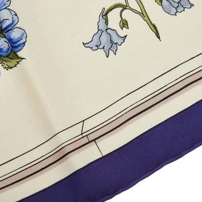 Hermes Carre 90 Quai Aux Fleurs Flower Blooming Coastal Street Scarf Large — view 2