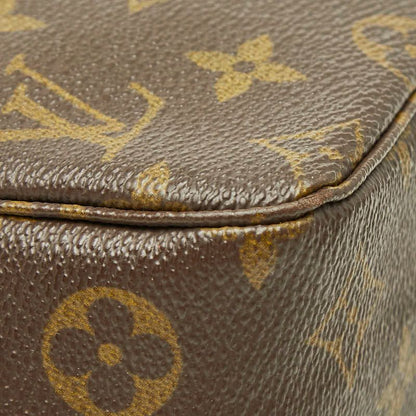 Louis Vuitton Monogram Trousse Toilet 28 Clutch Brown Leather — view 7