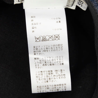 Hermes Hat Blue Indigo Denim Linen — view 8