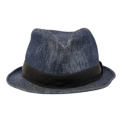 Hermes Hat Blue Indigo Denim Linen