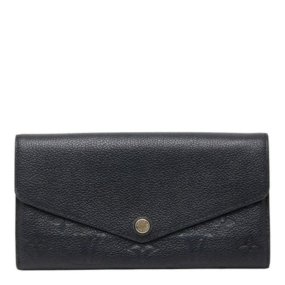 Louis Vuitton Monogram Empreinte Portefeuille Sarah Rogue Wallet Black Noir