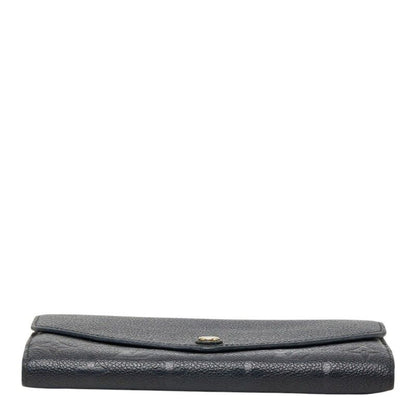 Louis Vuitton Monogram Empreinte Portefeuille Sarah Rogue Wallet Black Noir — view 3