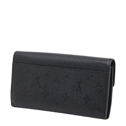 Louis Vuitton Monogram Empreinte Portefeuille Sarah Rogue Wallet Black Noir — view 2