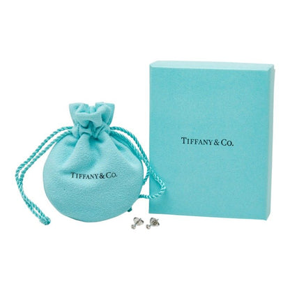 Tiffany & Co Elsa Peretti by the Yard Stud Earrings Platinum — view 7
