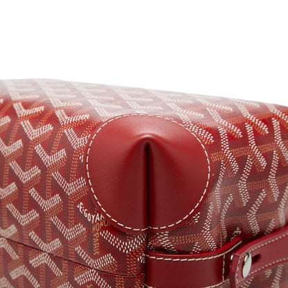 Goyard Bowring 25 Toiletry Handbag Red Leather — view 6