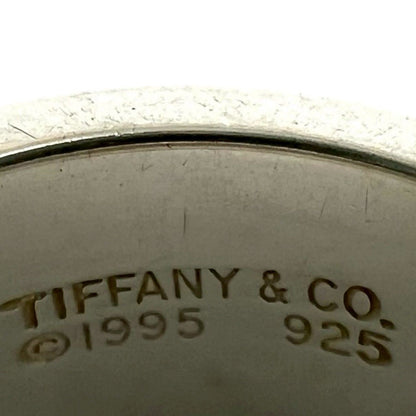 Tiffany & Co Vintage Group Double Line Ring 925 Sterling Silver — view 3