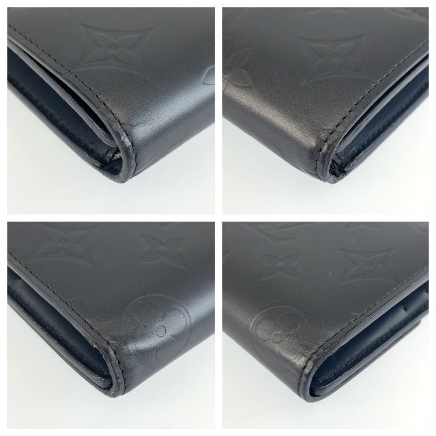 Louis Vuitton Monogram Matte Porte Tresor International Wallet — view 8