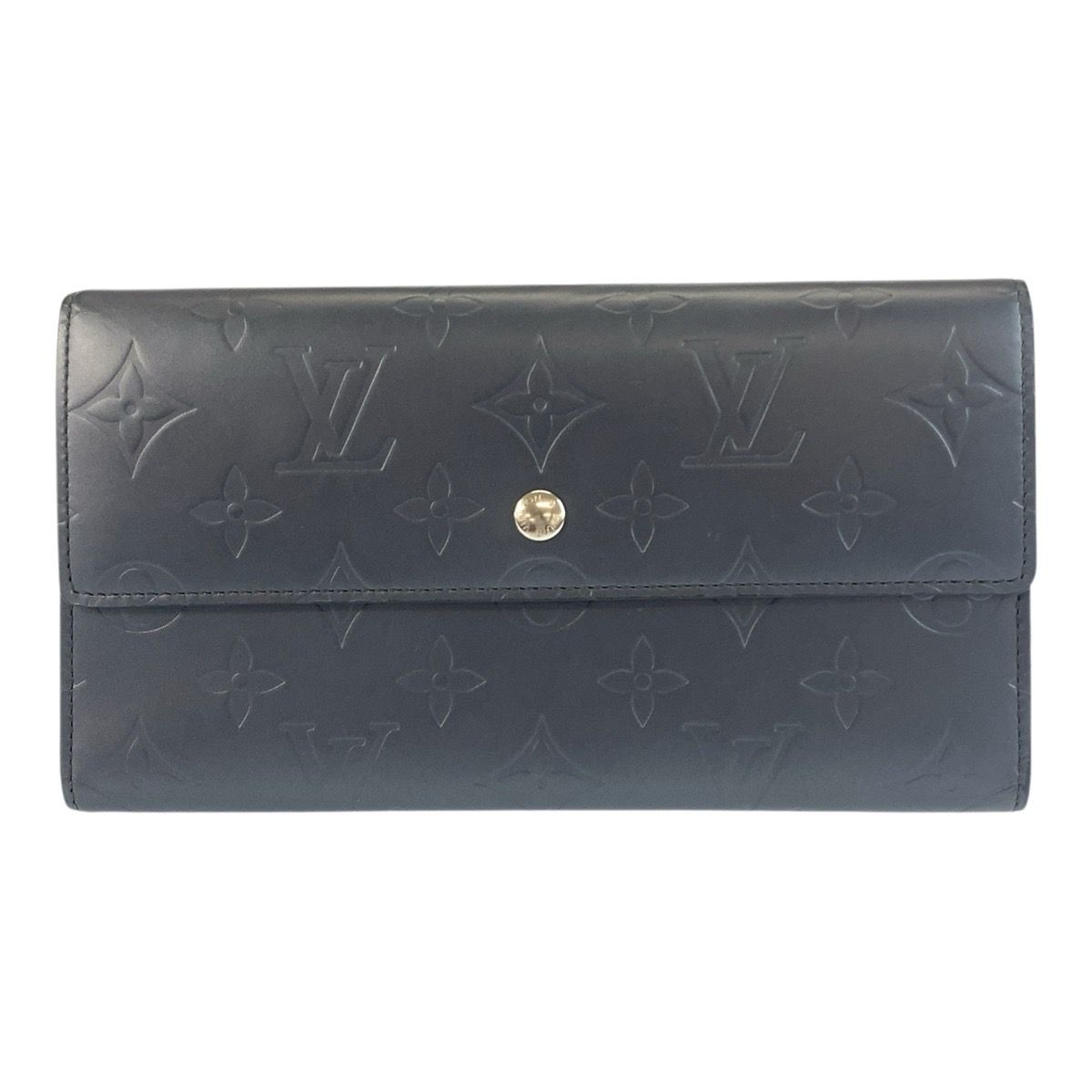 Louis Vuitton Monogram Matte Porte Tresor International Wallet