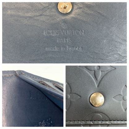 Louis Vuitton Monogram Matte Porte Tresor International Wallet — view 3