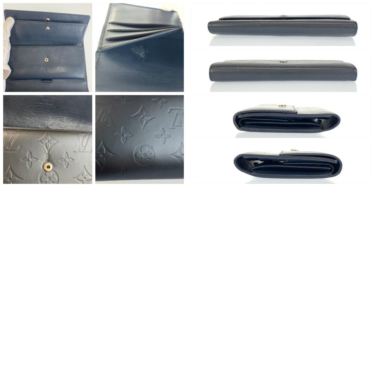 Louis Vuitton Monogram Matte Porte Tresor International Wallet — view 9